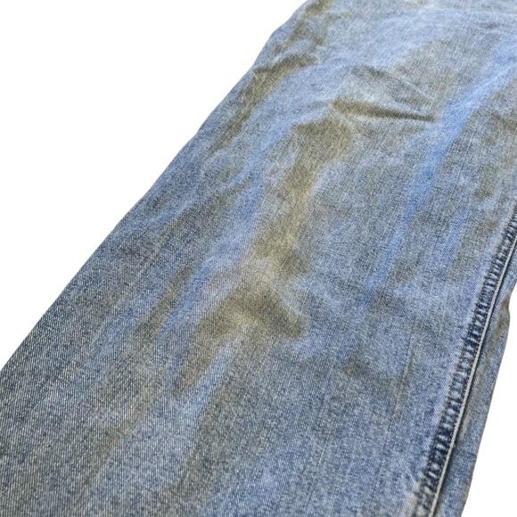 Vintage 90s Road Rags High Waist Distressed Light Blue Denim Jeans Size 30 - Picture 13 of 16